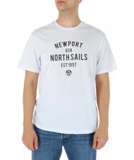 NORTH SAILS NEWPORT USA Baumwoll t-shirt - Herren-T-Shirts
