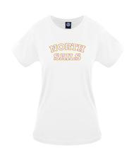 NORTH SAILS LOGO PRINT Baumwoll t-shirt - T-Shirts und Tops für Damen