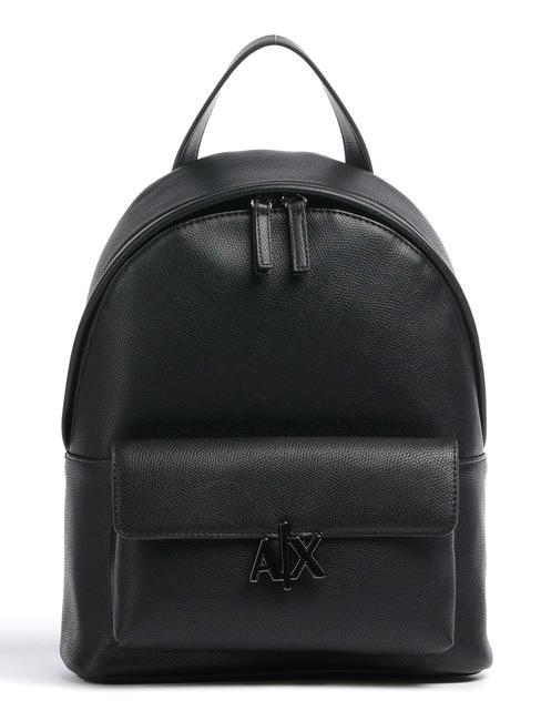ARMANI EXCHANGE A|X METALLIC Rucksack mit Tasche Schwarz - Damentaschen