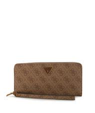 GUESS ALEXIE Geldb&ouml;rse mit umlaufendem Rei&szlig;verschluss MILCH-LOGO - Brieftaschen Damen - 1