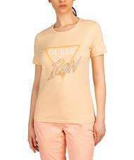 GUESS ICON Baumwoll t-shirt - T-Shirts und Tops f&uuml;r Damen