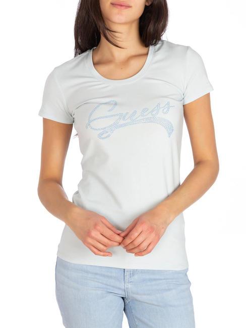 GUESS ADELINE Baumwoll t-shirt frische Luft - T-Shirts und Tops für Damen