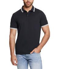 GUESS PIQUE Stretch-Kurzarm-Poloshirt - Herren-Polo-Shirts/Herren-Polo-Shirt/Herrenpoloshirt/Herrenpoloshirts