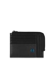 PIQUADRO Portafoglio PULSE-Linie, aus Leder Schwarz - Brieftaschen Herren - 1