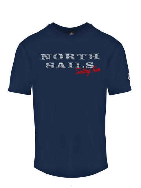 NORTH SAILS SAILING TEAM Baumwoll t-shirt blau marine - Herren-T-Shirts