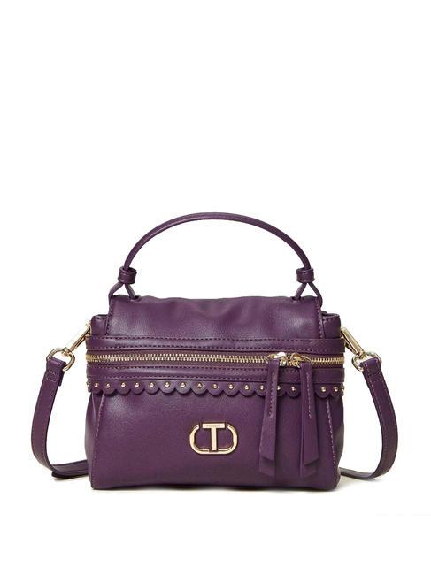 TWINSET CECILE Mini-Handtasche mit Schultergurt violett - Damentaschen