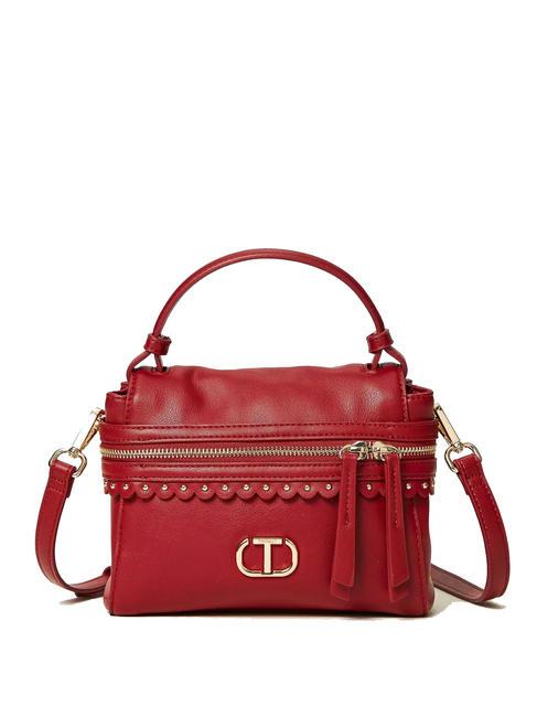 TWINSET CECILE Mini-Handtasche mit Schultergurt feuriges Rot - Damentaschen