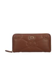 TWINSET LOGO QUILTED Gro&szlig;e Geldb&ouml;rse mit umlaufendem Rei&szlig;verschluss - Brieftaschen Damen