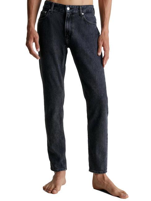 CALVIN KLEIN CK JEANS  DAD Jeans mit entspannter Passform schwarzer Jeansstoff - Herrenjeans