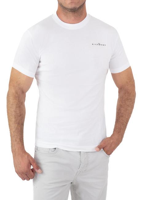 JOHN RICHMOND NEMOL Baumwoll t-shirt weiß optisch - Herren-T-Shirts