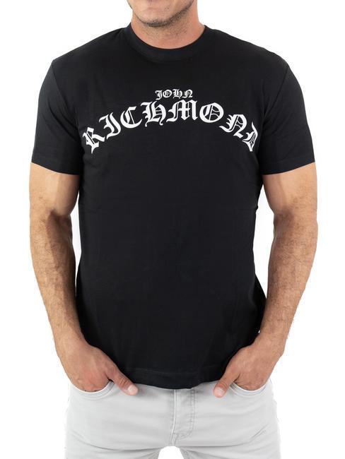 JOHN RICHMOND WOLIR Baumwoll t-shirt schwarz2 - Herren-T-Shirts