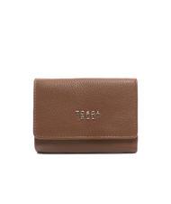 TOSCA BLU FRAPPE Lederbrieftasche mit Klappe Dunkelbraun - Brieftaschen Damen - 1
