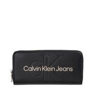 CALVIN KLEIN LETTERING LOGO   - Brieftaschen Damen