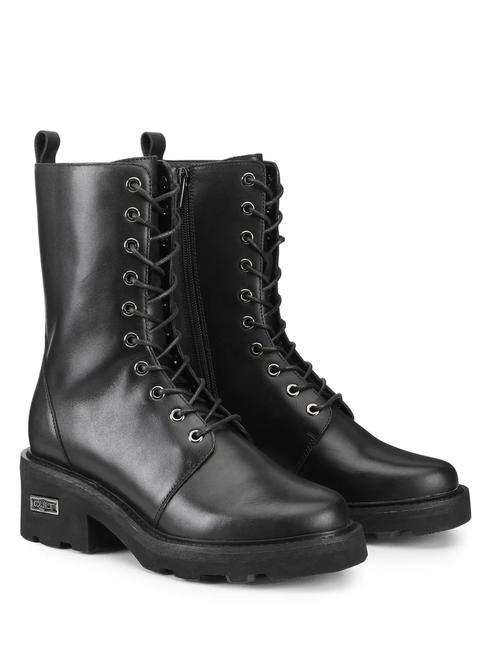 CULT GRACE Stiefeletten aus Leder Schwarz - Damenschuhe