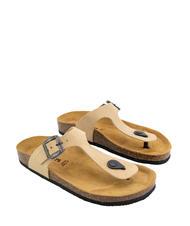 DOCKSTEPS VEGA Zehenstegsandale aus Wildleder - Damenschuhe