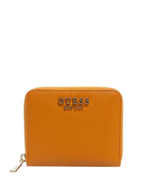 GUESS LAUREL Kleines Portemonnaie mit Reißverschluss Kürbis - Brieftaschen Damen