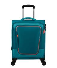 AMERICAN TOURISTER PULSONIC Clever erweiterbares Handgep&auml;ck Steinblaugr&uuml;n - Handgep&auml;ck - 1