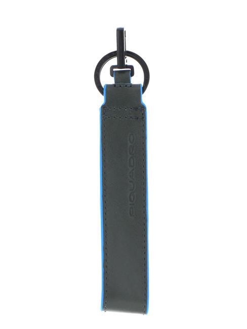 PIQUADRO B2 REVAMP Schlüsselanhänger aus Leder mit Karabiner GRÜN - Schlüsselanhänger und Schlüsseletuis