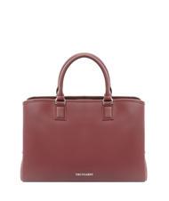 TRUSSARDI NEW IRIS Handtasche mit Schultergurt dunkles Rubin - Damentaschen - 1