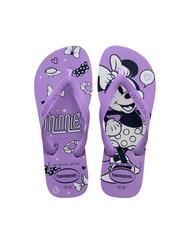 HAVAIANAS TOP DISNEY Flip-Flops aus Gummi lila Prisma - Damenschuhe - 1