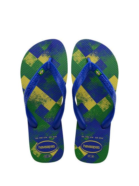 HAVAIANAS BRASIL FRESH Flip-Flops aus Gummi marineblu - Schuhe Unisex