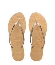 HAVAIANAS YOU GLITTER Flip-Flops golden - Damenschuhe - 1