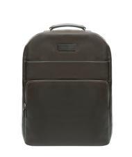 SPALDING ICONIC NEW YORK 15'' Laptop-Rucksack aus Leder - PC-Rucks&auml;cke