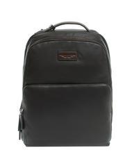 SPALDING TECH LEATHER 15,6-Zoll-Laptop-Rucksack aus Leder - PC-Rucks&auml;cke