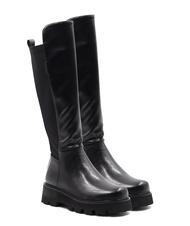 ROCCOBAROCCO PLATFORM Hohe Stiefel Schwarz - Damenschuhe - 1