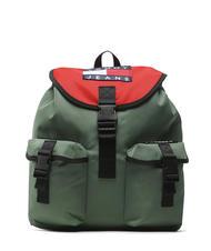 TOMMY HILFIGER HERITAGE Rucksack aus Stoff st&auml;dtisches Gr&uuml;n - PC-Rucks&auml;cke - 1