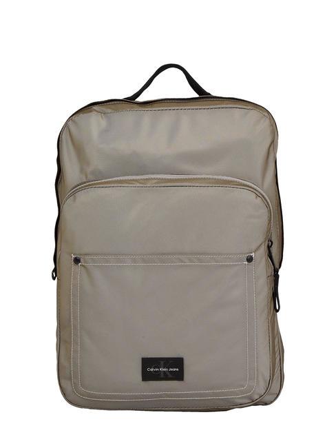 CALVIN KLEIN SPORT ESSENTIAL Laptop-Rucksack aus Nylon Atlantisches Taupe - PC-Rucksäcke