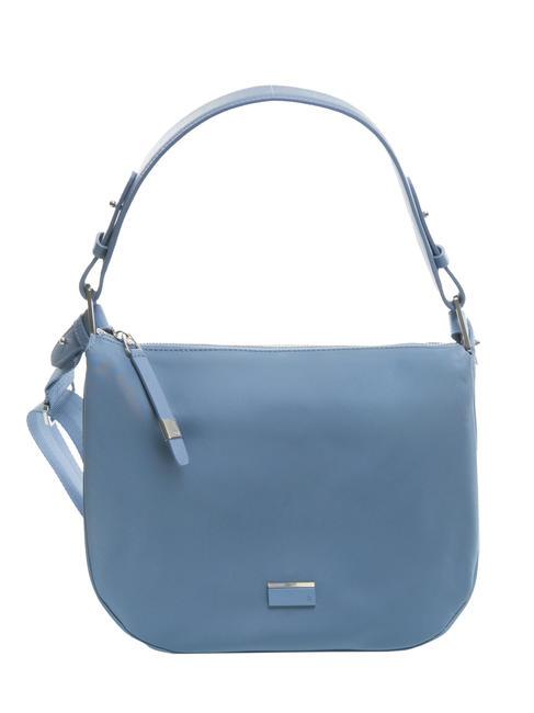 SAMSONITE BE-HER Satteltasche mit Schultergurt blauer Jeansstoff - Damentaschen