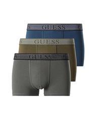 GUESS JOE Set mit 3 Boxershorts blaues Oliv und Grau - Herrenslip - 1