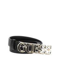 GUESS VIKKY LOGO D&uuml;nner G&uuml;rtel Kohle - G&uuml;rtel - 1