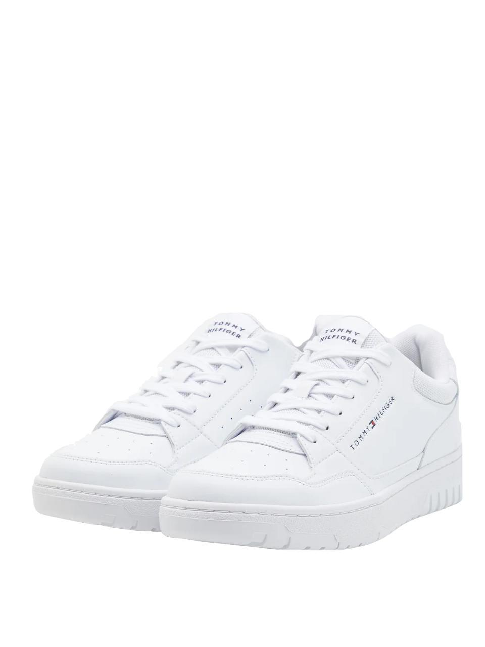 Weiße herren sneaker tommy hilfiger Clearance
