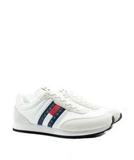 TOMMY HILFIGER TOMMY JEANS RUNNER CASUAL Turnschuhe Wei&szlig; - Herrenschuhe - 1