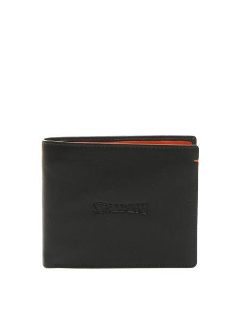 SPALDING COLOR WALLET Ledergeldbörse braun/orange - Brieftaschen Herren