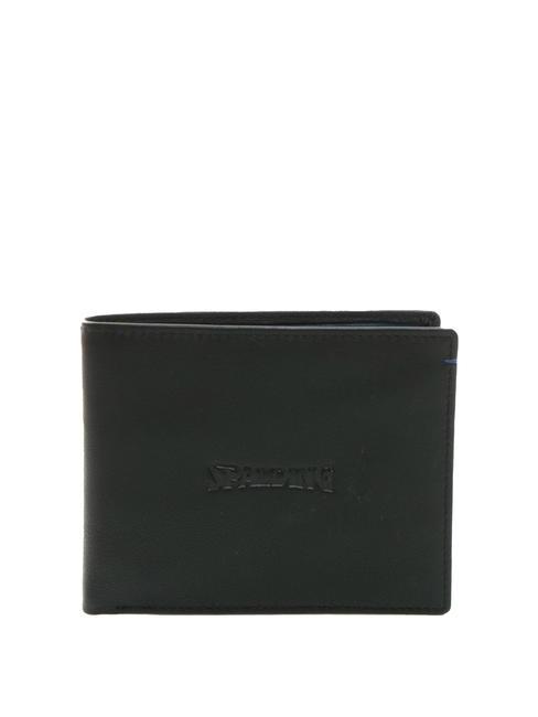 SPALDING COLOR WALLET Ledergeldbörse schwarz/marine - Brieftaschen Herren
