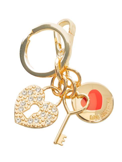 LOVE MOSCHINO CUPSOLE Multicharm-Schlüsselanhänger Platin - Schlüsselanhänger und Schlüsseletuis