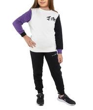 JOHN RICHMOND HADEW Trainingsanzug aus Baumwoll-Sweatshirt und Hose - Trainingsanzüge für Kinder