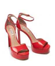 GUESS ALDEN2 Hohe Sandalen ROT - Damenschuhe - 1