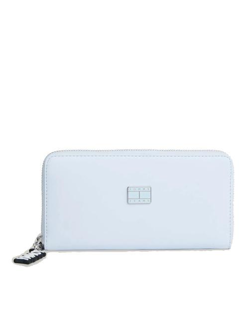 TOMMY HILFIGER TJ CITY GIRL Große Geldbörse mit umlaufendem Reißverschluss luftiges Blau - Brieftaschen Damen