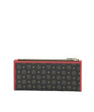 POLLINI HERITAGE CLASSIC  HERITAGE CLASSIC Brieftasche mit doppeltem Rei&szlig;verschluss schwarzer Lack - Brieftaschen Damen - 1