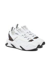 GUESS GENIVER2 Turnschuhe Weiss-braun - Damenschuhe - 1