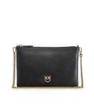 PINKO FLAT CLASSIC Clutch mit Kettenschulterriemen - Damentaschen