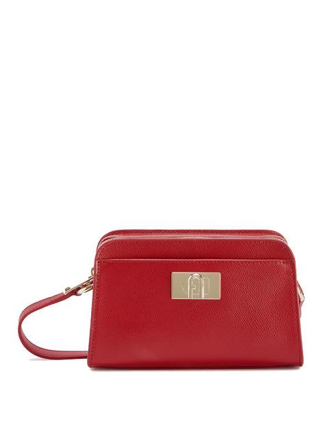 FURLA 1927 Kleine Umhängetasche aus Leder von Ares Venezianisches Rot - Damentaschen