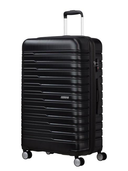 AMERICAN TOURISTER FLASHLINE Großer erweiterbarer Trolley Schatten schwarz - Harte Trolleys