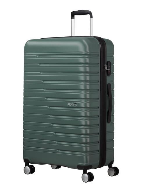 AMERICAN TOURISTER FLASHLINE Großer erweiterbarer Trolley dunkler Wald - Harte Trolleys