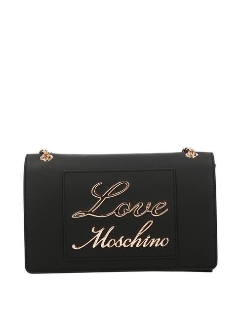 LOVE MOSCHINO LOVELY LOVE Schulter-/Umhängetasche Schwarz - Damentaschen