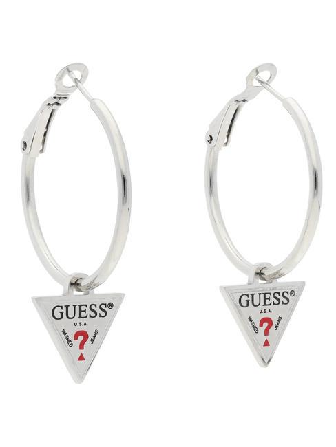 GUESS HULA HOOPS Ohrringe aus Stahl SILBER - Ohrringe